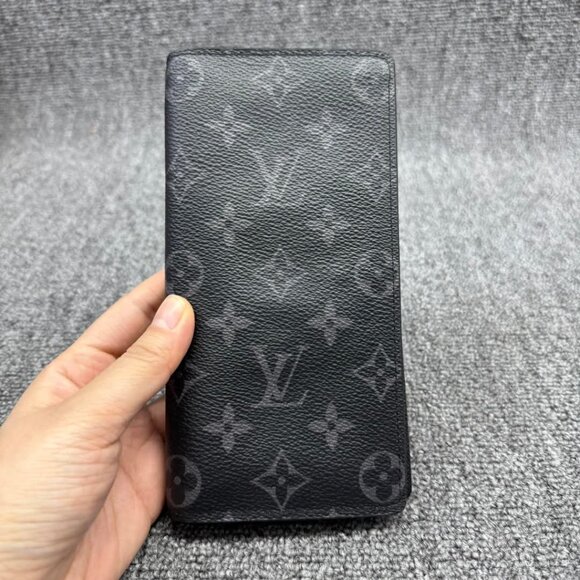 Louis Vuitton Portefeuille Brazza Grapite Long Wallet 335-032725 - Picture 2 of 11